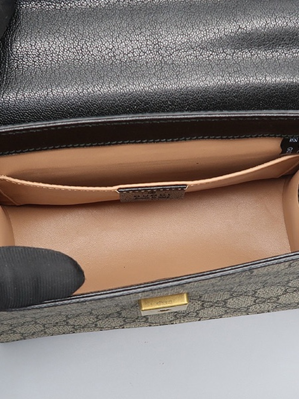 Gucci GG Supreme Satchel with Bamboo Handle Limited edition - Picture 6 of 7